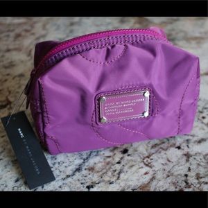 Marc by Marc Jacobs Purple Quilted Cosmetic Bag